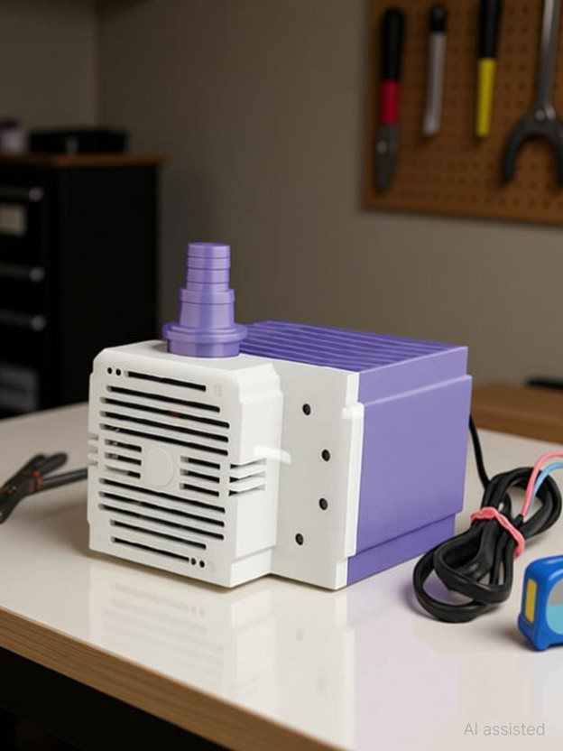MHstar 40 Watt - 220-240V/50 Hz Cooler & Aquarium Pump Submersible Water Pump(0.5 hp)