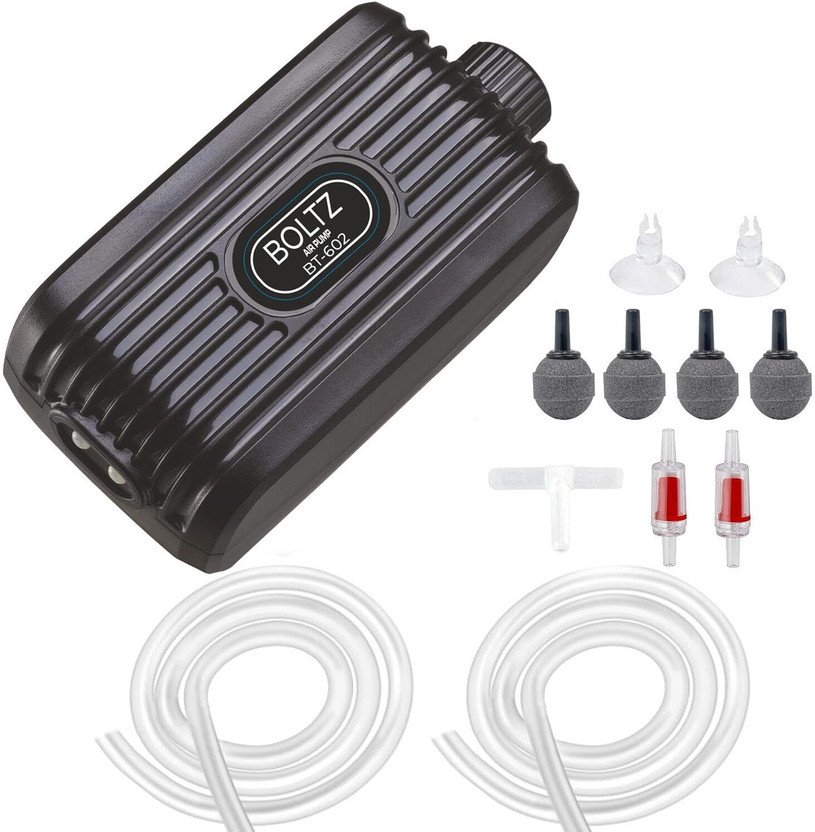 BOLTZ Boltz 4 Watt Aquarium Air Pump Air Aquarium Pump(100 cm)