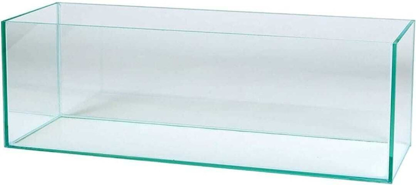 AquariumGallery Aquarium Glass Tank for Home & Office Perfect for Betta & Goldfish (18X9X9 Inch) Rectangle Aquarium Tank(24 L)