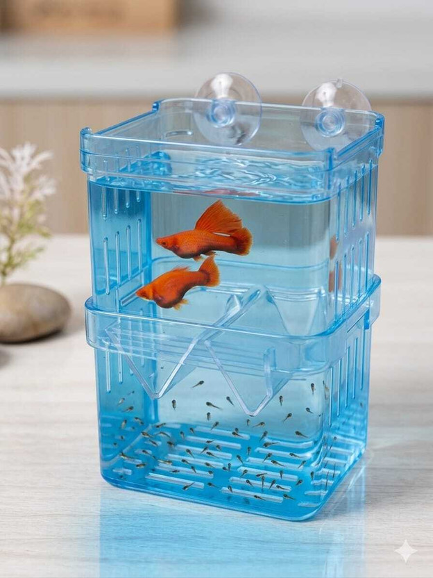 Petscope SINGLE BREEDING BOX(IB-001) Rectangle Aquarium Tank(0.4 L)