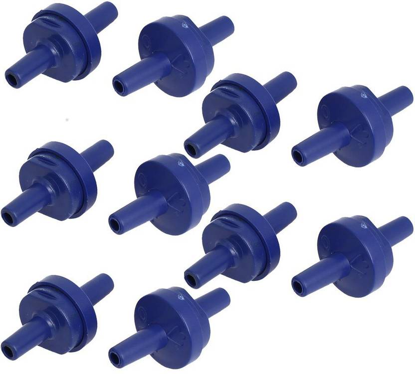 HAPPY FINS One Way Non Return Check Valve For Aquarium Air Pump Pack Of 10 Aquarium Tool