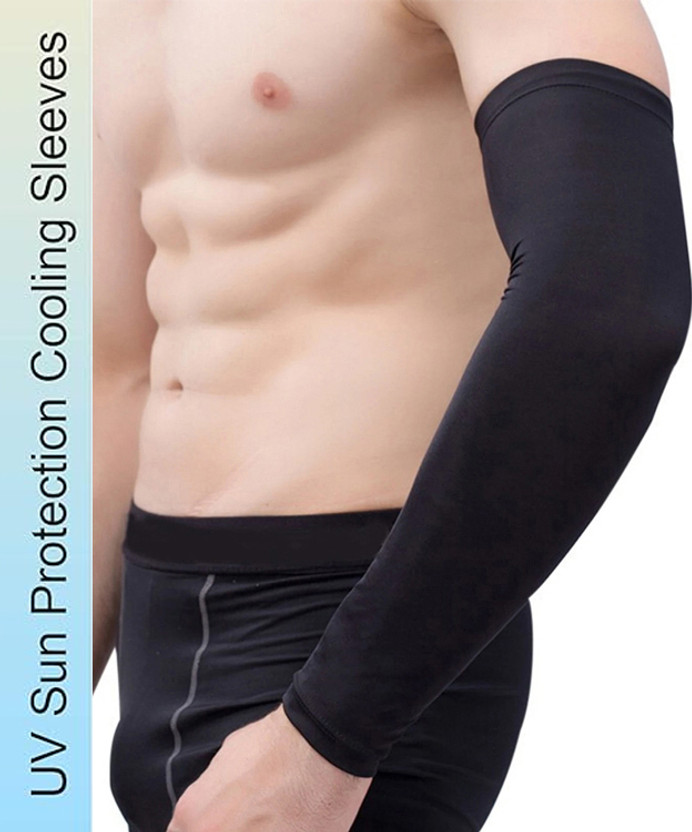 MSR STORE Cotton Arm Sleeve For Boys & Girls(Free, Black)