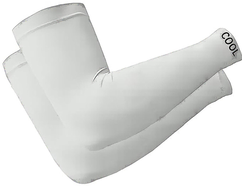 xoalt Cotton Arm Sleeve For Boys & Girls(Free, White)