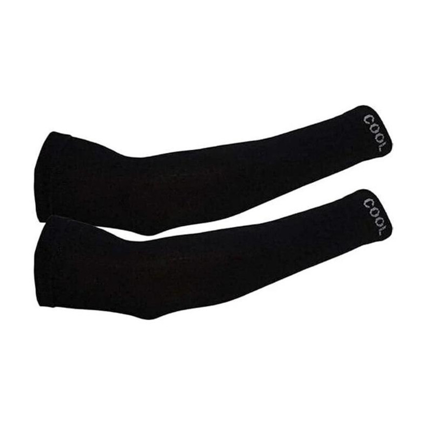 JusAwesm Cotton Arm Sleeve For Boys & Girls(Free, Black)