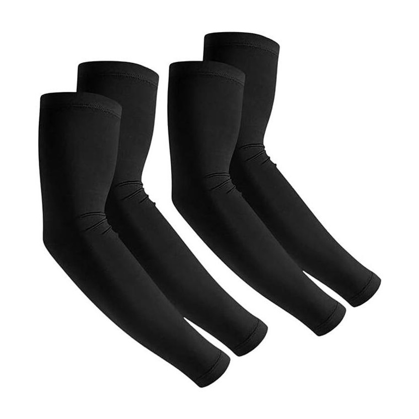 QERESTON Cotton Arm Sleeve For Men & Women Cycling Gloves(Black)