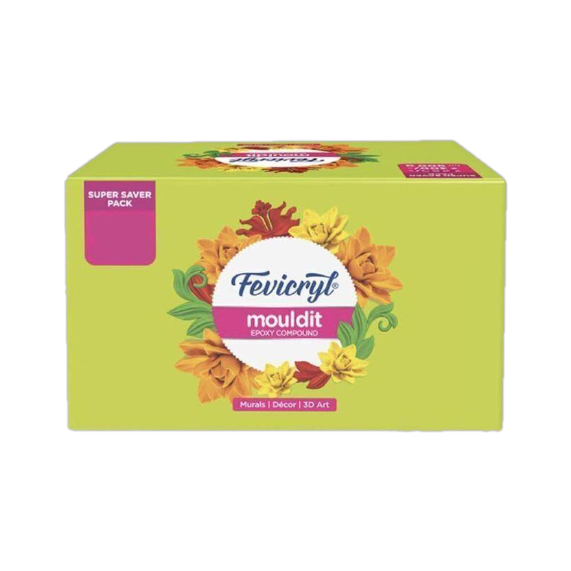 Fevicryl MouldIt - Resin and Hardner for Modelling, Sculpting, For Artists & Hobbyists Art Clay(900 g)