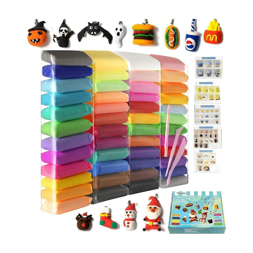 coycoyy Air-Dry Clay-Pack Of-24 For Kid's Art Clay(100 g)