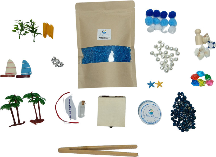 Playful Plunge Sensory Play Game Kit for Kids Creative Art, Craft & Learning Toy Ages 4-12