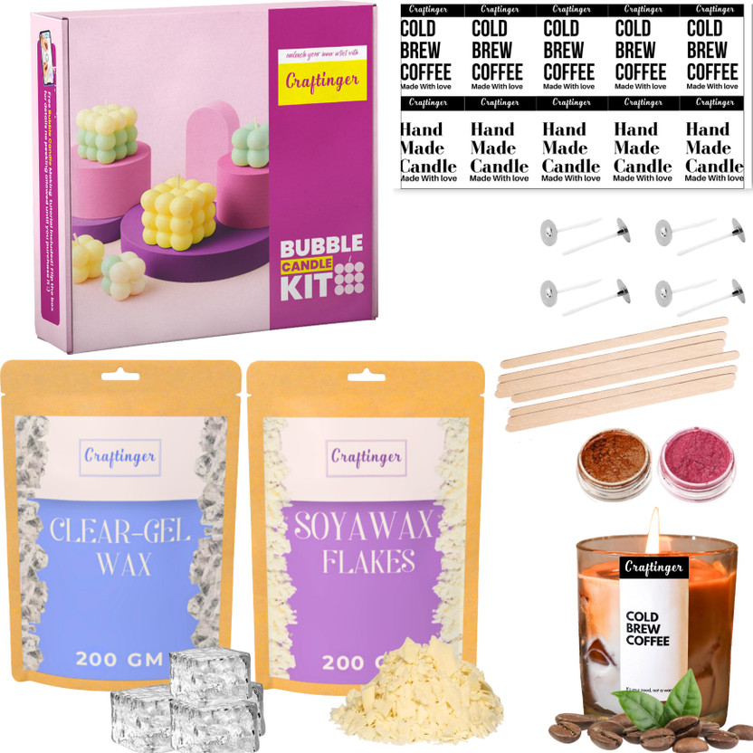Craftinger DIY Candle Making Kit for Adults & Beginner