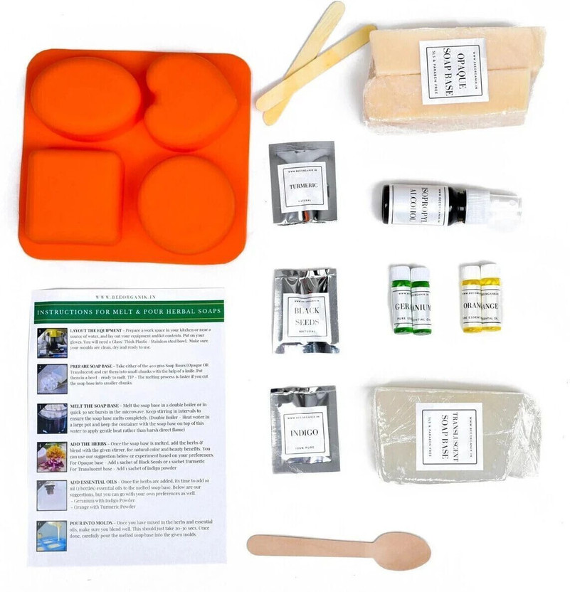 bee organik Learn Melt and Pour