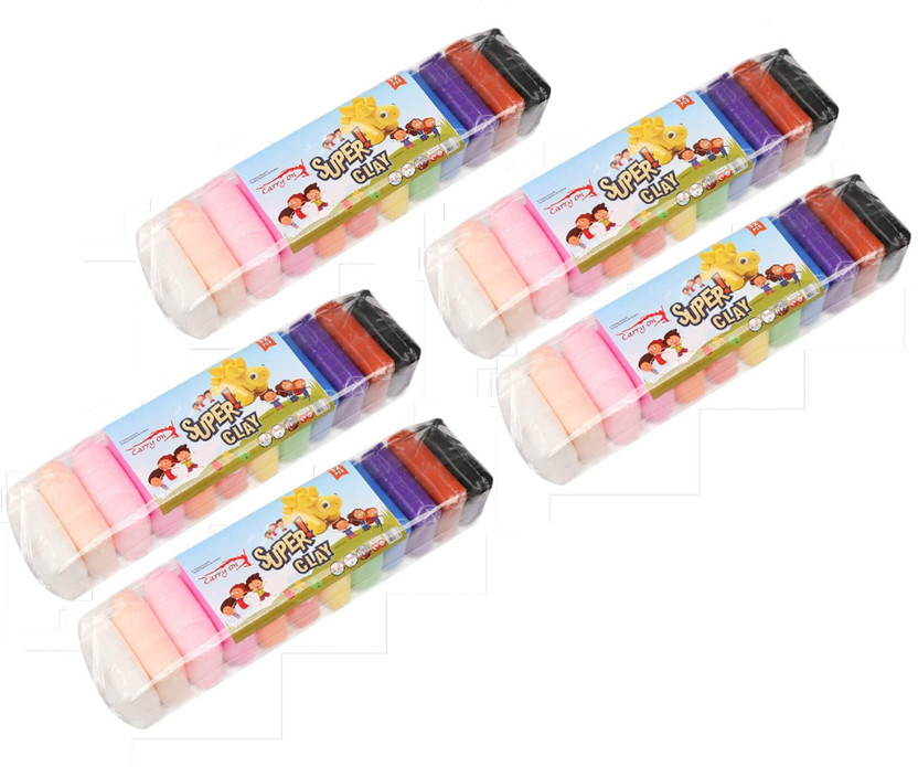 ShubhKraft Return Gift In Bulk | Fluffy Foam Clay With Tools | Fun & Creative Toy (5 Pcs)