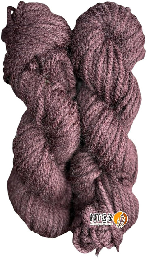 NTGS NTGS Elora Knitting Yarn Thick Chunky Wool (Coffee Shade NO-29, 200 GRAM) - Flipkart Deal