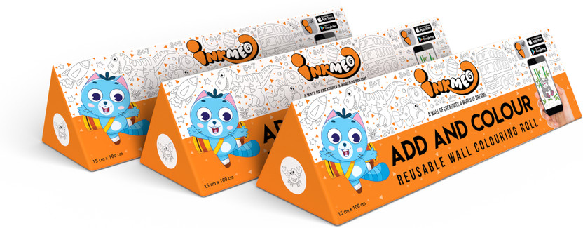Inkmeo Add and Colour ( Pack of 3 )
