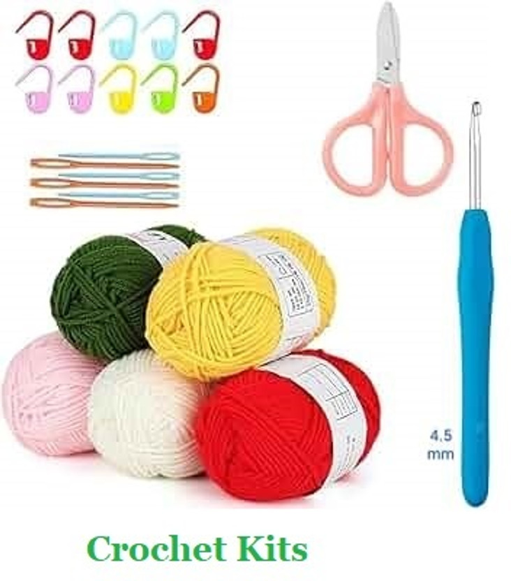 Hudabird Creative Crochet Knitting Set for Beginners