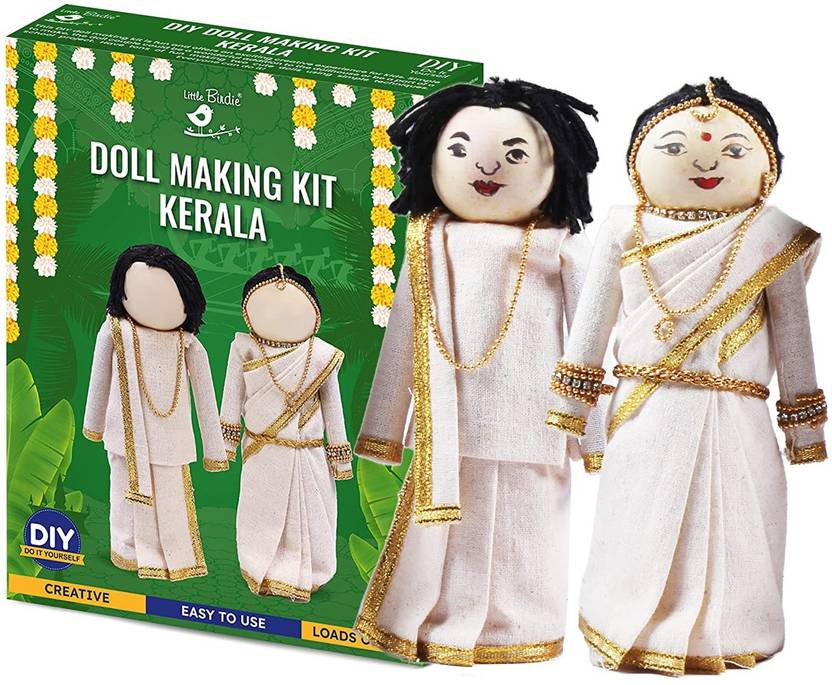 ITSY Bitsy DIY Indian traditional doll making craft kitKerala DIY