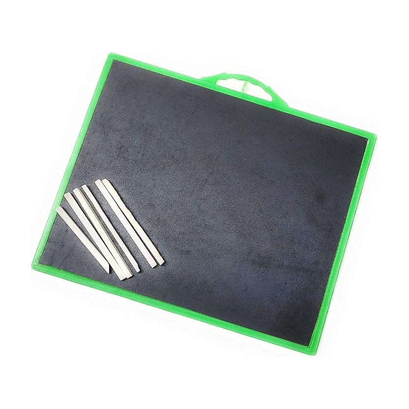 imtion imtion 2 in 1 Combo ( 2 Pcs Slate Black Double Side + 15 Pcs Slate Chalk Pencil Slate ) Size 8 x 10 Inches Board for Kids Education Learning Study - Flipkart Deal