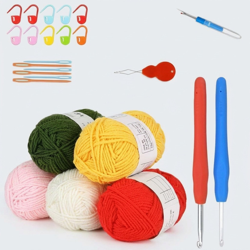 Shop141 Crochet Kits for Beginners with Yarn