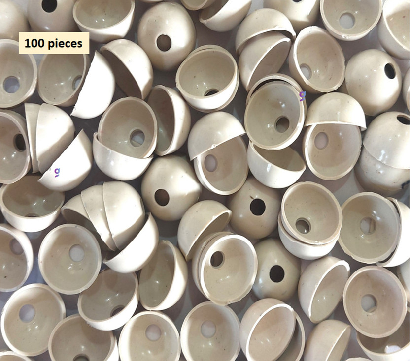 goonmala Jhumka Base for Jewellery Making medium size, 100 Pieces