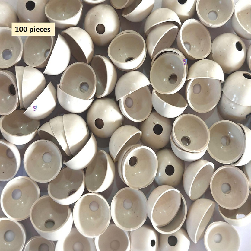 goonmala Jhumka Base for Jewellery Making medium size, 100 Pieces