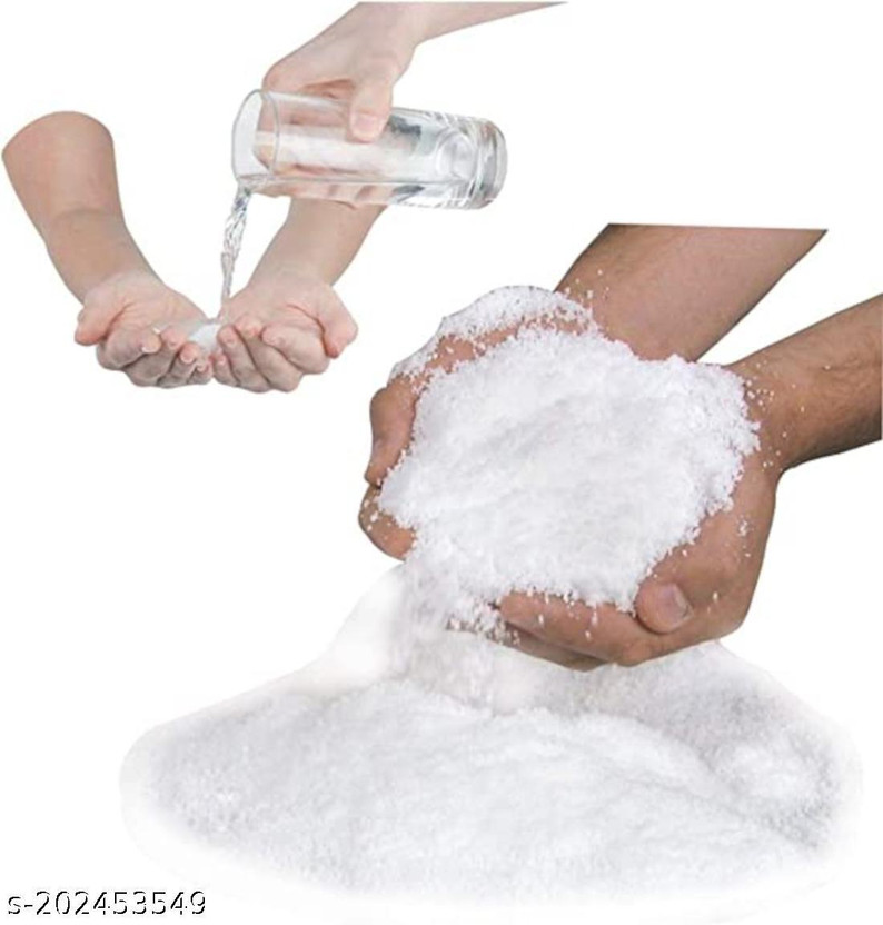 Flyingwing Artificial Snow Setup Fake Snow Powderfor Kids Play &Christmas Decor(100 gram )