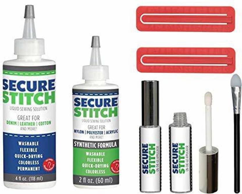 NH WORLD Multi Liquid Glue, Sew Glue Liquid, Instant Fabric & Leather