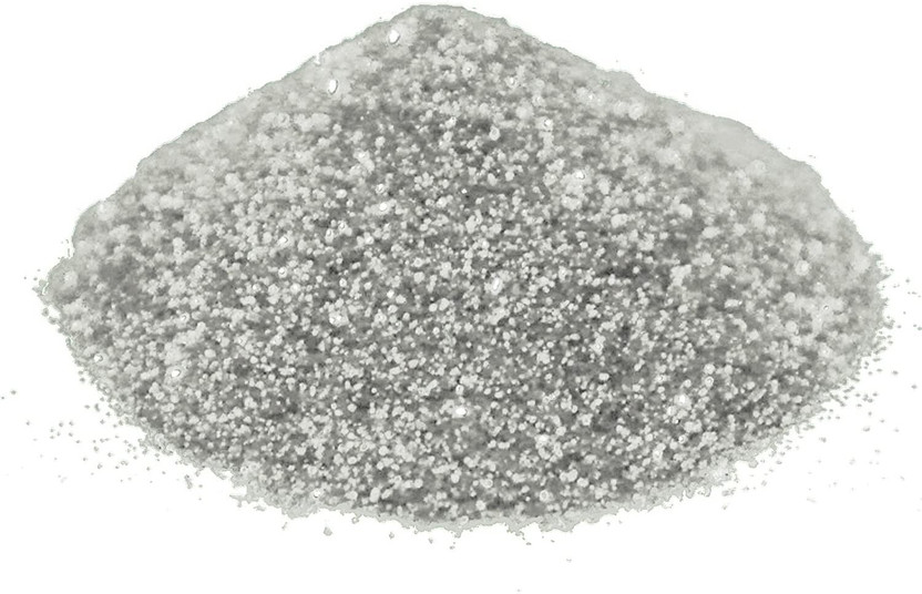 ASIAN HOBBY CRAFTS Glitter Sparkle Powder: 100gms Pack (Silver)