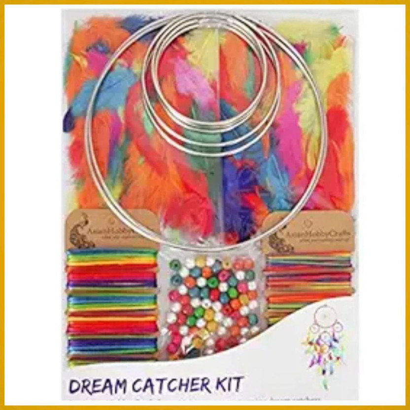 Kaab Kaab Dream Catcher DIY Craft Kit for Kids & Adults, Arts and Craft - Flipkart Deal