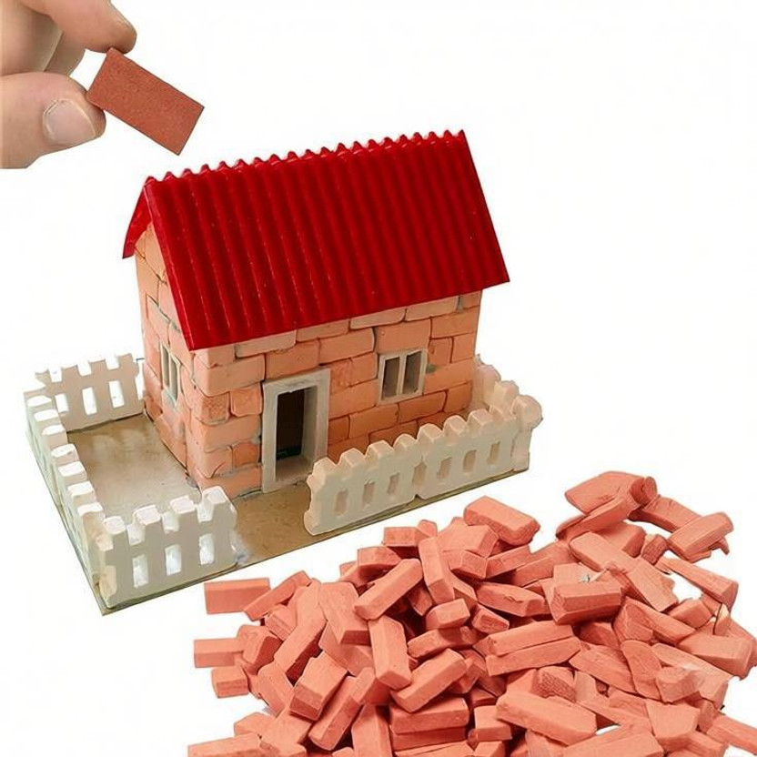 KHP ENTERPRISES Mini Brick Village House Kit