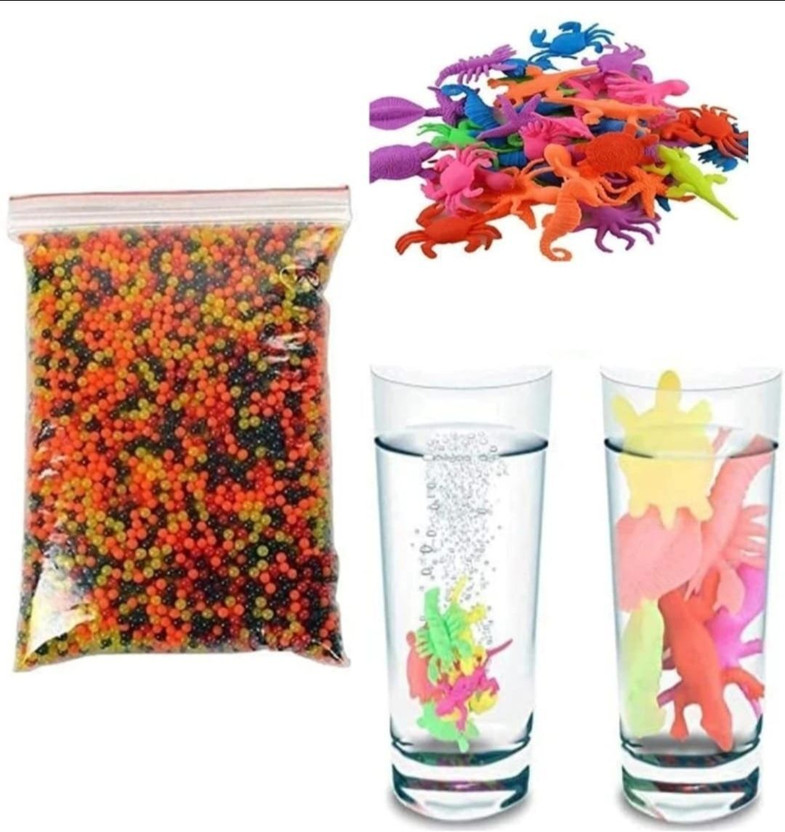 ROYAAL Combo(2000/Water Growing Balls+20/Water Growing Animals)For Kids & Adults(A205)