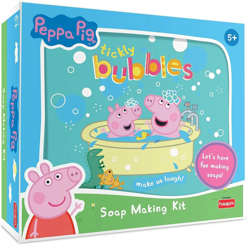 FUNSKOOL Handycrafts Peppa Pig Soap Making Kit Arts And Crafts DIY Kit