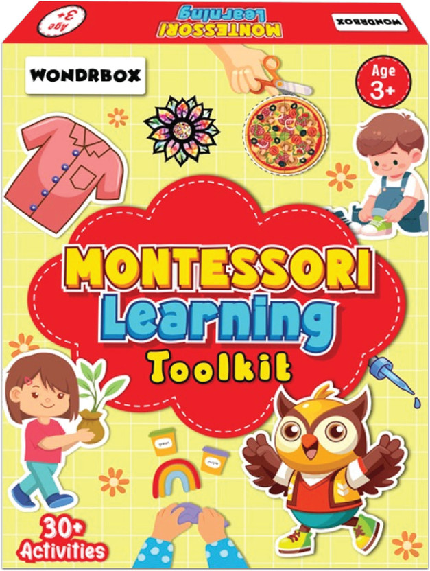 WONDRBOX Montessori Learning and Educational Activity toys for kids