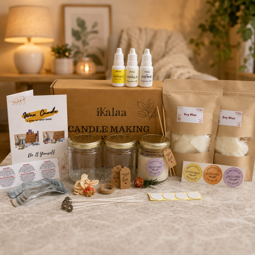 IKALAA Soy Wax Candle Making Kit