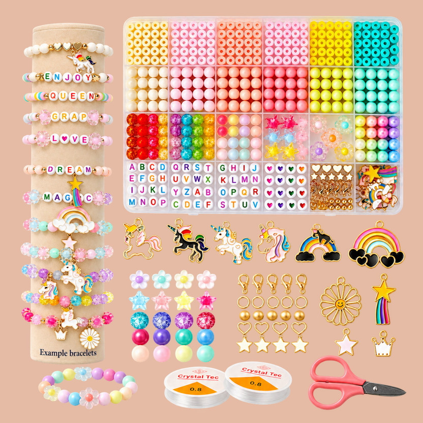 ASTRAVELLON DIY Jewellery Making Kit - Fun Craft with Design Pieces for School Projects