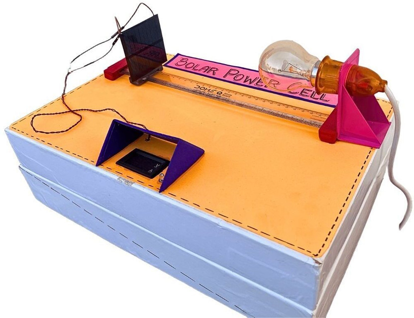 komodo craft DIY Solar Cell Kit for Students | School Project & STEM Science Learning