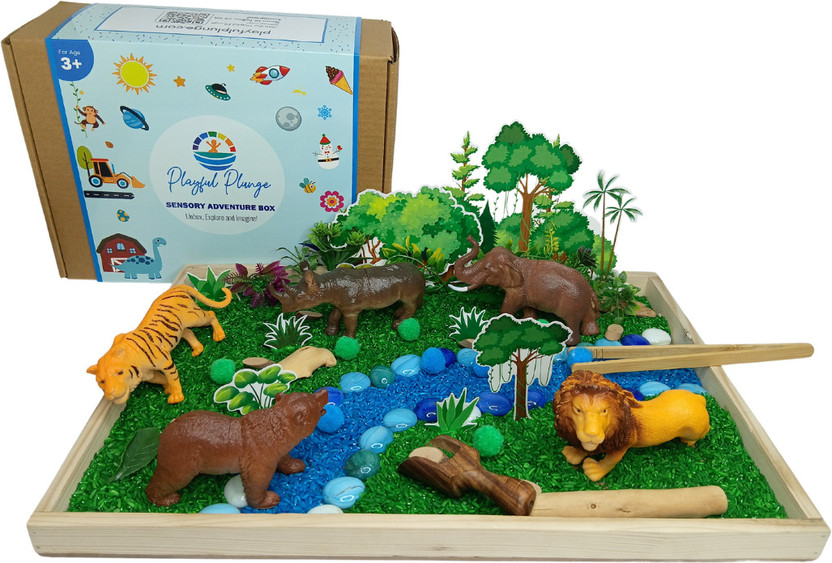 Playful Plunge Sensory Play Game Kit for Kids Creative Art, Craft & Learning Toy Ages 4-12