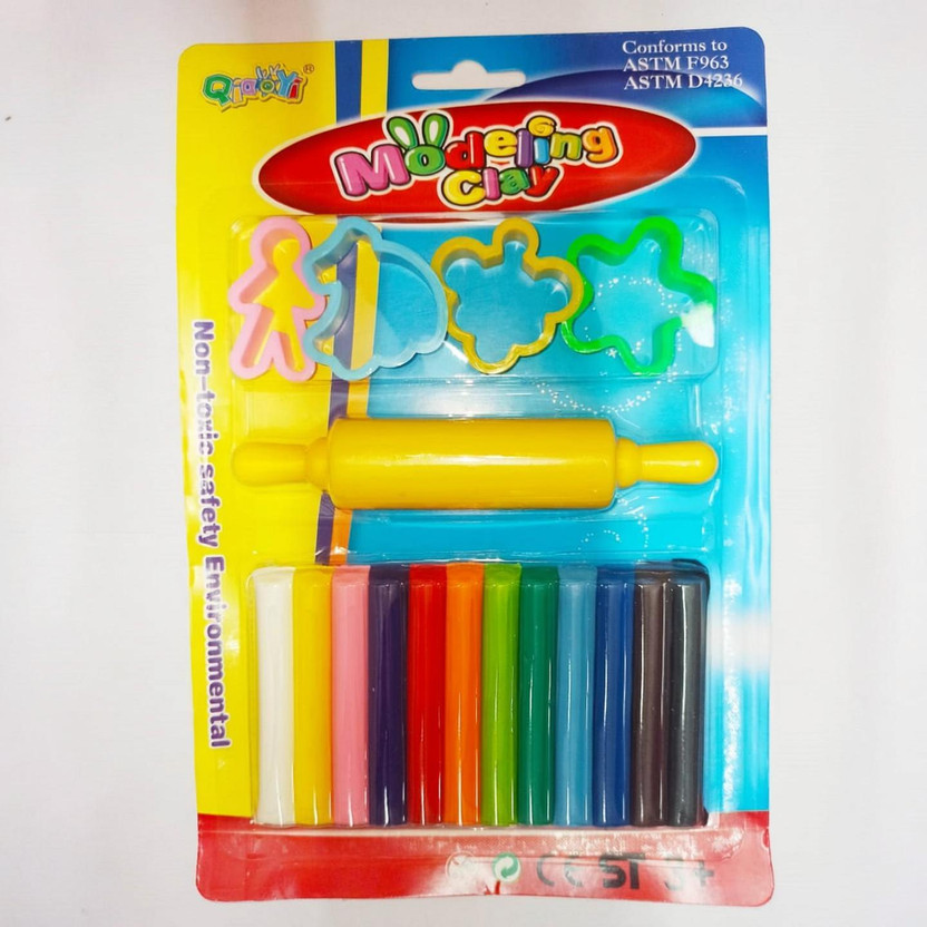 NIA Play And Learn Clay For Kids ( MULTICOLOR)( Set Of 1 )