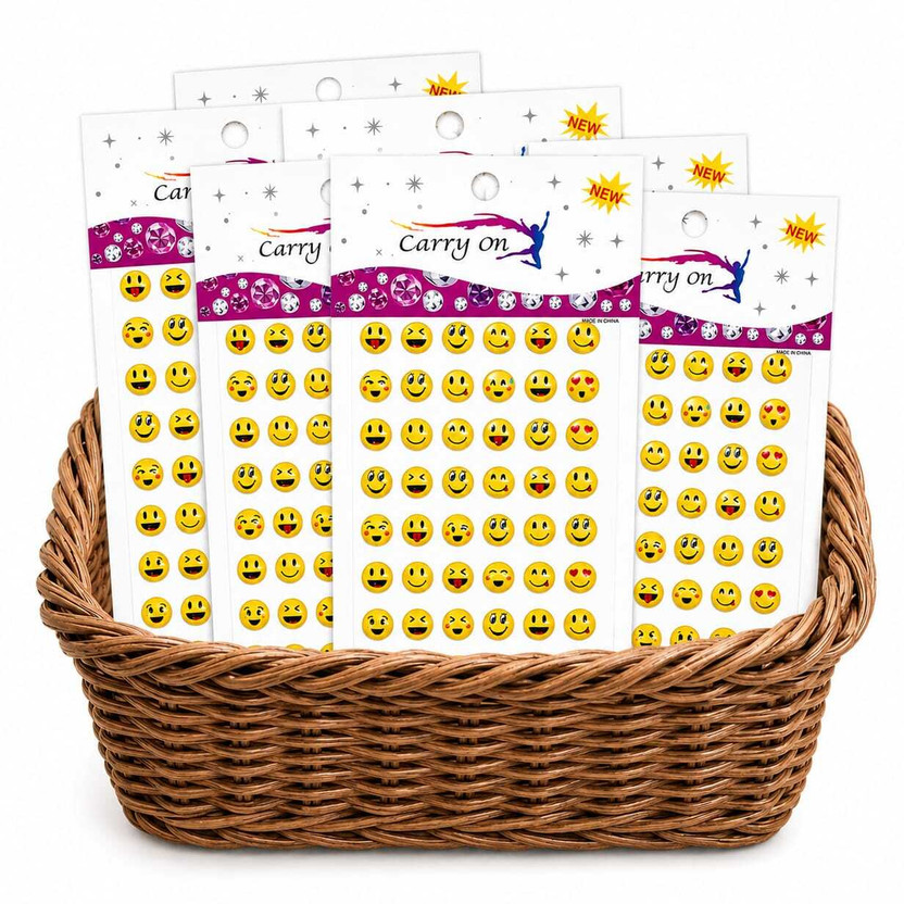 Tera13 Tera13 Self-Adhesive Crystal Gem Sticker Set – 12 Sheets, 840 Pieces - Flipkart Deal