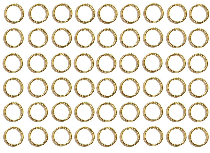 Crafts Crafts Haveli Ring Hook for Craft and DIY Making Purpose Golden (Pack of 100) - Flipkart Deal