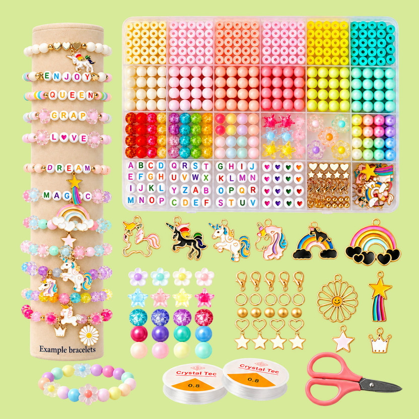 ASTRAVELLON Easy Craft DIY Jewellery Making Kit for Hobby Crafting with Bracelet Supplies