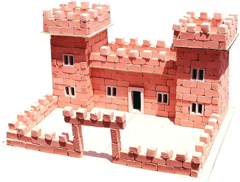 PLAYFUN PLAYFUN CRAFTS Mini Brick Construction Set, Castle Building Kit with Blocks - Flipkart Deal