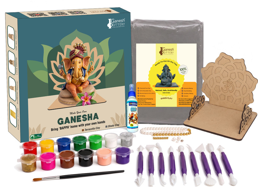 Ganesh Pottery Mid High Fire Stoneware Ceramic Clay For Pottery Wheel Throwing Hand Building