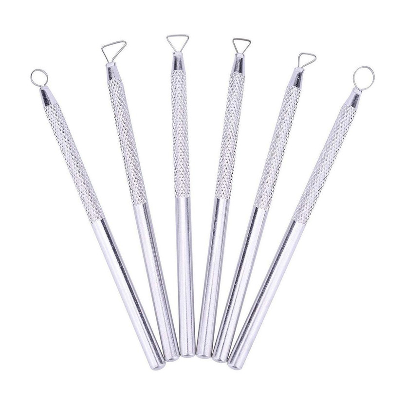 Levin Levin 6 PCS Clay Pottery Sculpting Tools Set Pottery Clay Craft Modelling Tools - Flipkart Deal