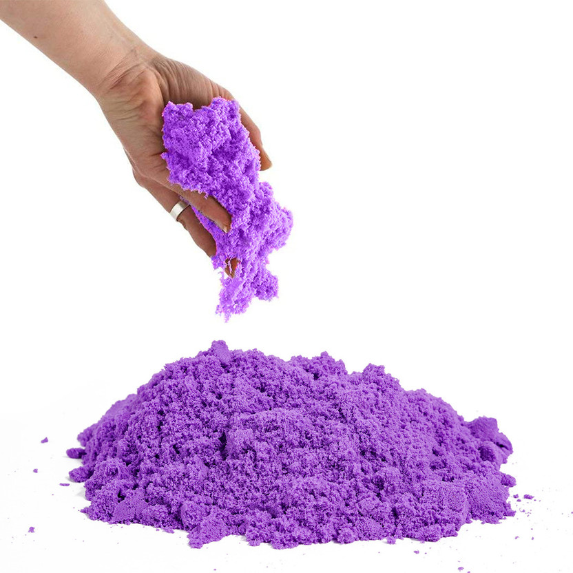 Ratnas Wonder Sand 500 gms with Only1 Mold (Color Purple 1191) Show Your imagination