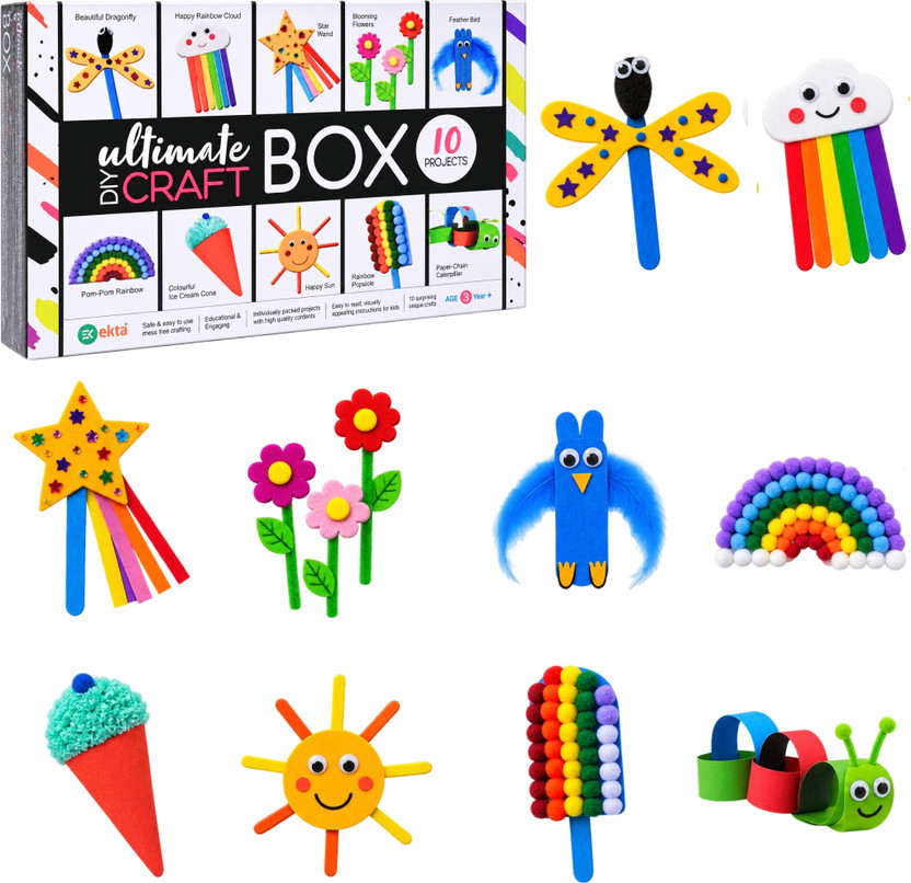 Ekta Ekta Ultimate DIY Art & Craft Projects, Educational Activity, STEM & Learning Toy - Flipkart Deal