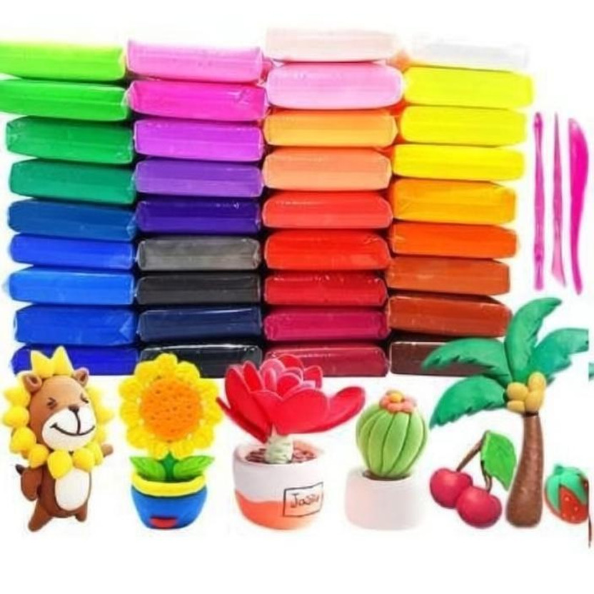Colour cloud Clay art toy kids playing clay and craft
