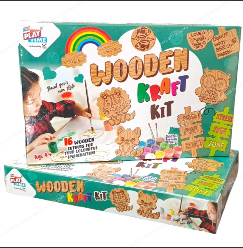 JOASTATIONERY JOASTATIONERY Woden Kraft Kit - Flipkart Deal