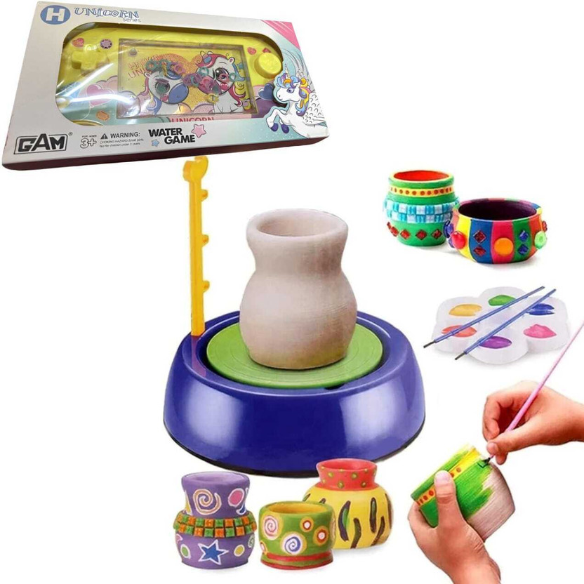Premio Premio Coppex Pottery Wheel Kit for Young Artists+FREE Water Ring Game - Flipkart Deal