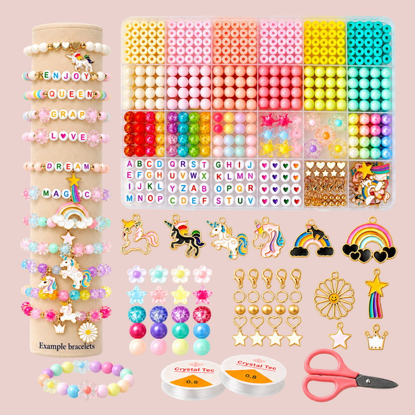 ASTRAVELLON ASTRAVELLON DIY Jewellery Making Kit with Bracelet Supplies for Hobby Crafting - Cute Design - Flipkart Deal