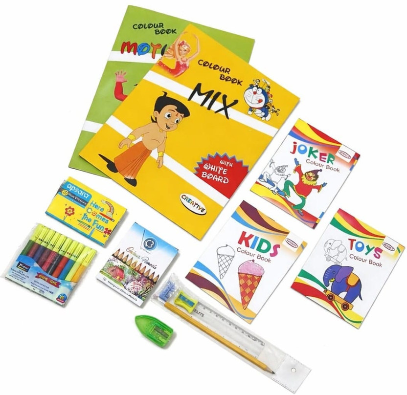 Online Aangan COLOUR BOOK KIT