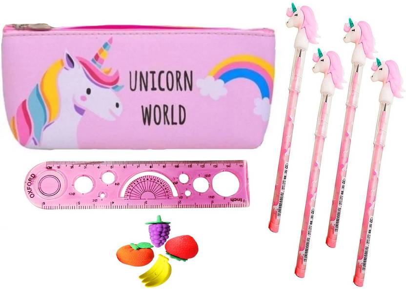 Neel Unicorn Stationery Return Gift Set Combo10Pcs